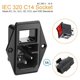 thumbnail image 3 of Interruptor de Conector ANGGREK Interruptor Basculante IEC320 C14 para Impresora 3D AC250V, 3 of 8