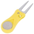 thumbnail image 2 of Herramienta portátil para reparar hoyos de golf, tenedor plegable para pelotas, accesorio para practicar golf., 2 of 14