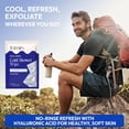 thumbnail image 6 of FOMIN Travel Cold Shower Wipes - 20 Pack Individually Wrapped - No Rinse XL Bathing Wipes with Vitamin E - Fragrance-Free Full Body Wipes for Adults - Waterless Bath Wipes for Hygiene, Camping, & Gym, 6 of 6