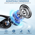 thumbnail image 3 of Wireless Earbuds, Bluetooth 5.4 Sports Headphones, 50H Playback Over Ear Earbuds with ENC Noise Cancelling Mic, Deep Bass Fitness Earphones Gym Running Workout with Earhooks, IP7 Waterproof Headset, 3 of 9