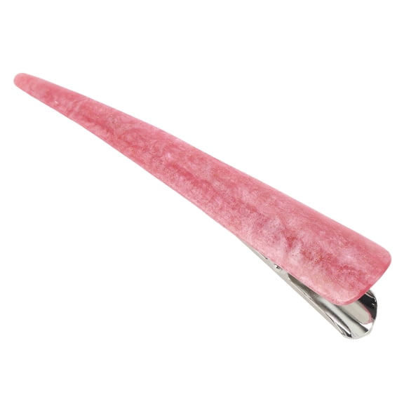 Unique Bargains 1 Pc Hair Clip Fashion Acetic Acid Hair Clips Red