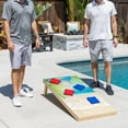 thumbnail image 4 of GoSports 4'x2' Regulation Size Premium Wood Cornhole Set - Beach Themed Design, 4 of 6