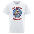 thumbnail image 2 of Camiseta con estampado divertido de Pollos Hermanos, pantalón corto informal a la moda para hombre, camiseta transpirable de algodón con mangas para verano, camiseta de Chicken Brothers, 2 of 4