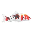 thumbnail image 4 of FELTECHELECTR Peluche de pez, almohada suave, cojín, animal realista, pez, carpa, juguete de peluche para niños, muñeco de peluche para gatos, mascotas o niños, regalo de cumpleaños de 30 cm, 4 of 6