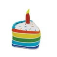 thumbnail image 4 of Dog Plush Sweet Treats Birthday Cake Cupcake or Ice Cream Cone Squeaker Excites (Full Set - All 3 Toys), 4 of 5