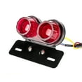 thumbnail image 5 of Aibecy Universal LED Motorcycle Tail Lamp Turn Signal Light Dual Trailer Lights Brake License Plate Holder Lights, 5 of 7