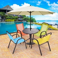 Kid S Outdoor Furniture Costway Patio 5pcs Kids Table And Chairs Indoor Dining Set Play Children Activity