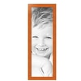 thumbnail image 2 of ArtToFrames 10" x 31" Orange Picture Frame, 10x31 inch Red Wood Poster Frame (WOM-4607), 3 Pack, 2 of 7