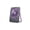 A001- Purple, variant on Portable Mini Desk Fan, Thin Card-Style Lightweight Usb Personal Fan with Warm Ambient Light, Adjustable 5 Speed Settings for Home Office Outdoor Travel, Purple, 1 Unit