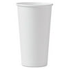 SOLO Cup Company Polycoated Hot Paper Cups 20 oz White 600/Carton 420W