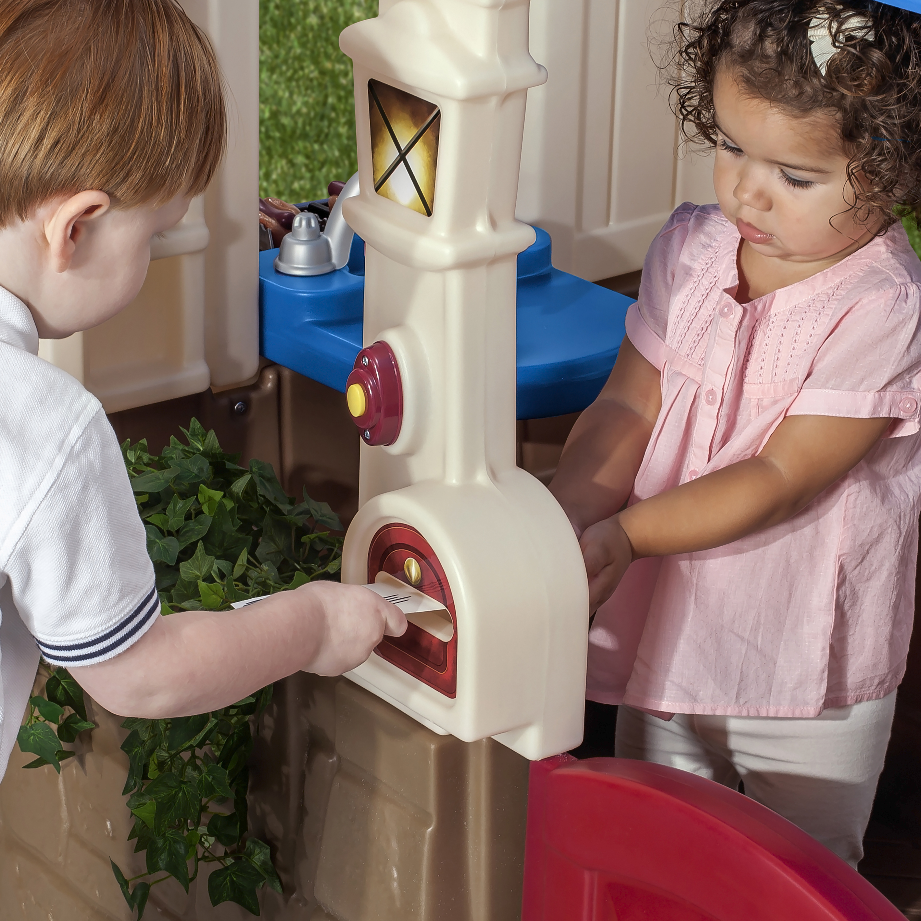 Finders Step2 Neat And Tidy Cottage Blue Playhouse For Toddlers