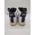 thumbnail image 3 of Ni - ke Ni - ke Air Force 1 High Utility Retro White Black Cream AJ7311-100 Women's 8, 3 of 5