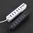 thumbnail image 3 of JDL-HSD5 USB Hub Combo Splitter 3/6 puertos USB 2.0 opcional, 3 of 8