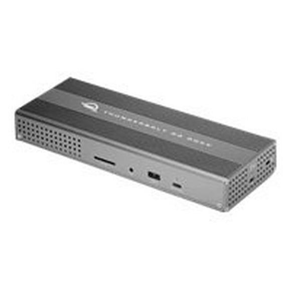 OWC Go Dock - Docking station - Thunderbolt 4 - 2 x Thunderbolt 4, HDMI - 2.5GbE, 1GbE - 120 Watt