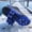 Blue, variant on Ice Snow Cleats for Shoes and Boots | Walk Traction Cleat Crampons for Men Women Snow Ice | Ice & Snow Grippers | 1 Pair