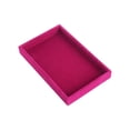 thumbnail image 1 of Minnieouse Organizador de joyas compacto y portátil de , caja de almacenamiento segura y sin enredos para llevar Ropa, zapatos y accesorios Miscelánea Rosa roja, 1 of 6