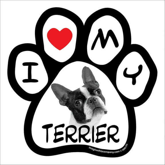 Terrier Photo Paw Magnet