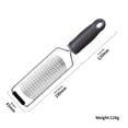 thumbnail image 5 of Microplane Coarse Kitchen Grater for Cheese, Carrot, Ginger, Coconut, 5 of 5