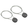 thumbnail image 1 of Uxcell Small Combination Lock 31.4 Inch, 2 Pack 3 Digit Padlock for Gym Locker, Black, 1 of 6