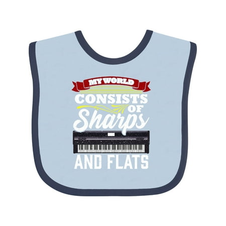

Inktastic Piano Student Gift Gift Baby Boy or Baby Girl Bib