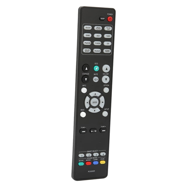 Mando a distancia de repuesto Mando a distancia ergonómico de repuesto para receptor de sonido envolvente AV Marantz NR1506