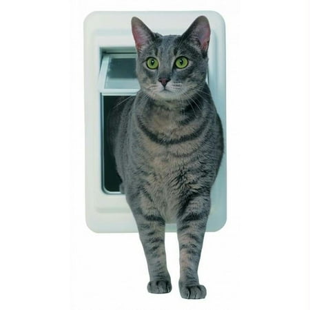 Ideal Pet Products Chubbykat Cat Door Large White 1 18 Quot
