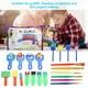 thumbnail image 3 of Kids Sponge Painting Brushes 26 Pieces Kids Art & Craft Painting Supply Brushes Sponge Paint Brush Toy Drawing Set for Children Early Education Fugacal No, 3 of 7
