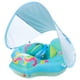 thumbnail image 1 of Nuevo Anillo para La Barriga Del Bebé Con Techo Anillo Natación para Con Aire Que Aumenta Asiento Inflable para Bebé Con Antivuelco (modelo Sombreado Anillo para La Barriga Azul Tamaño S), 1 of 9