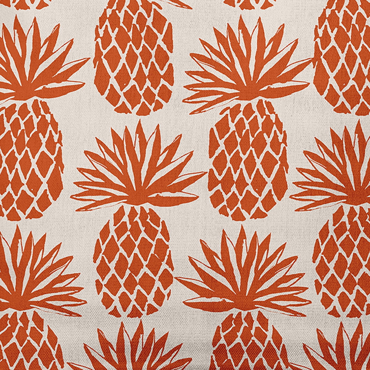 Simply Daisy 26" x 26" Pineapple Stripes Decorative Throw Pillow, Sienna