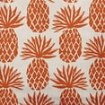 thumbnail image 2 of Simply Daisy 16" x 16" Pineapple Stripes Indoor/Outdoor Polyester Throw Pillow, Sienna, 2 of 3
