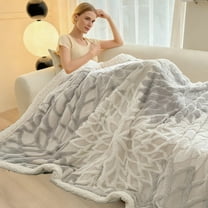 Miogawg Winter Thickened Blanket, Air Conditioning Blanket, Double Soft Sofa Blanket, Suitable For Office/Bed, Sofa