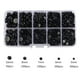 thumbnail image 4 of Ojos de seguridad de plástico negro con arandelas de 5 mm, 6 mm, 8 mm, 9 mm, 10 mm y 12 mm para manualidades de muñecas. 750 piezas, 4 of 4