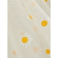 thumbnail image 6 of Bagilaanoe Toddler Baby Girl Summer Dress Sling Sleeveless Daisy Print A-line Tulle Princess Dresses 6M 12M 2T 3T 4T 5T Kids Casual Swing Sundress, 6 of 9