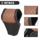 thumbnail image 4 of Funda universal para palanca de cambios de coche, funda para palanca de cambios, funda para palanca de cambios automática, moderna, piel sintética, color negro y marrón, 4 of 7