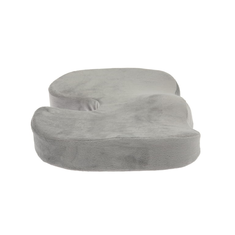 Memory Foam Coccyx Cushion Grey