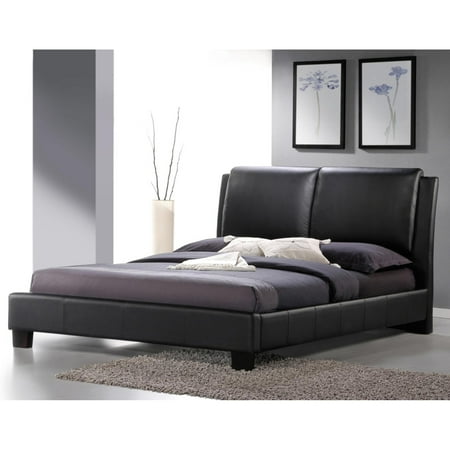 Baxton Studio Sabrina Upholstered Platform Bed