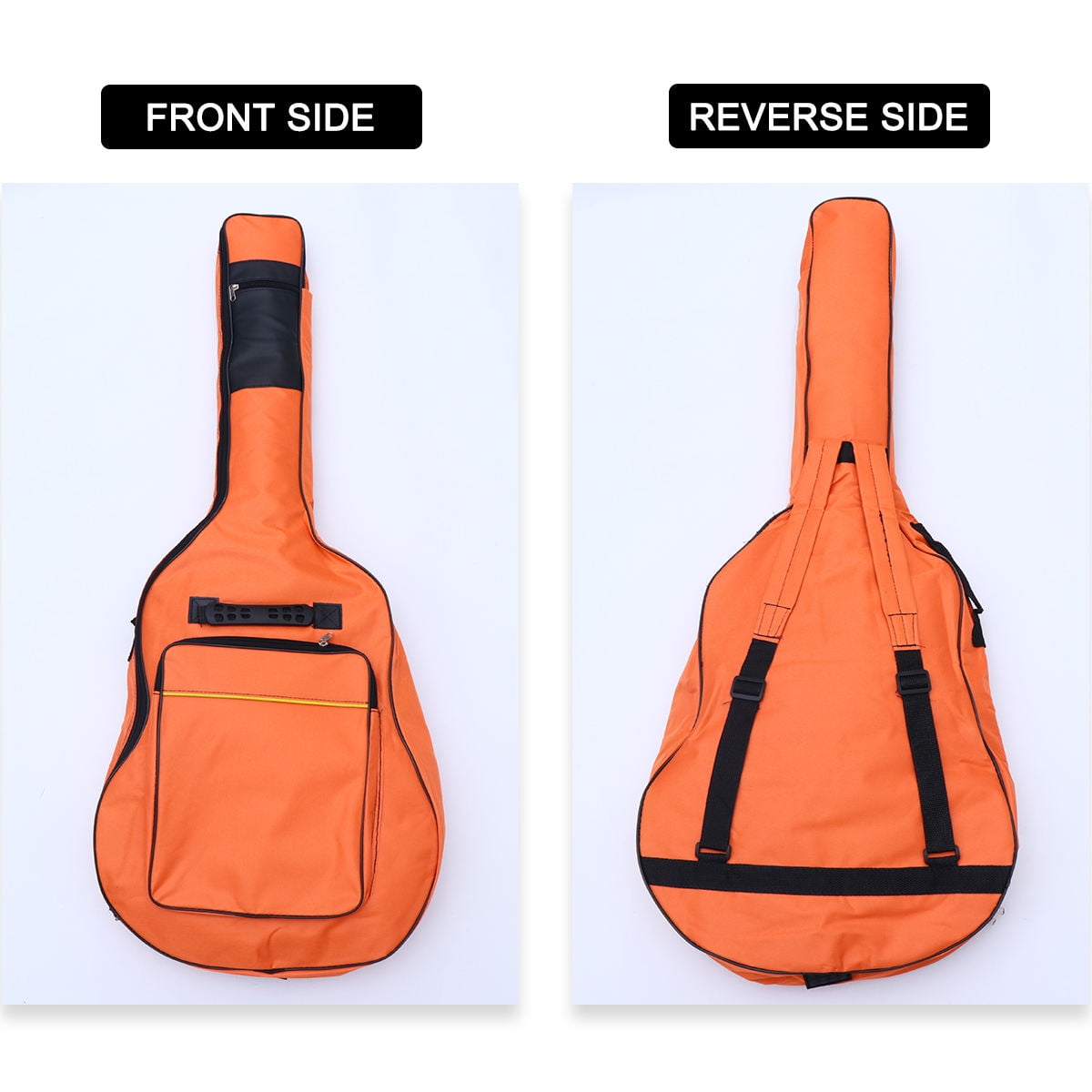 Amosfun Guitar Bag with Front Storage Pocket and Breathable Back Padding for Comfortable Carrying