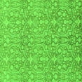 thumbnail image 1 of Ahgly Company Indoor Square Abstract Green Modern Area Rugs, 8' Square, 1 of 4