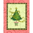 thumbnail image 3 of Eisner, Viv 20x24 Black Modern Framed Museum Art Print Titled - Holiday Tree 2, 3 of 5