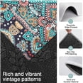 thumbnail image 3 of Multicolor Ethnic Paisley Pattern Kitchen Rugs Sets Of 3,Kitchen Runner Rugs Non Skid Washable,Decorative Kitchen Floor Mats for Kitchen,Sink,Laundry,17"x30"+ 17"x47" + 17"x59", 3 of 6