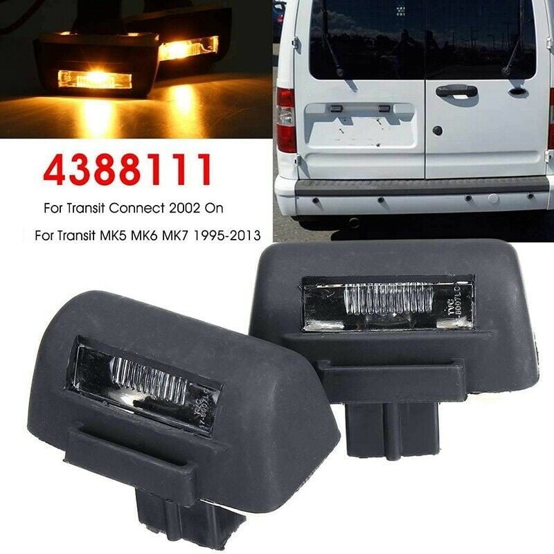 Transit Connect Number Plate Lamp Light 2002-2013