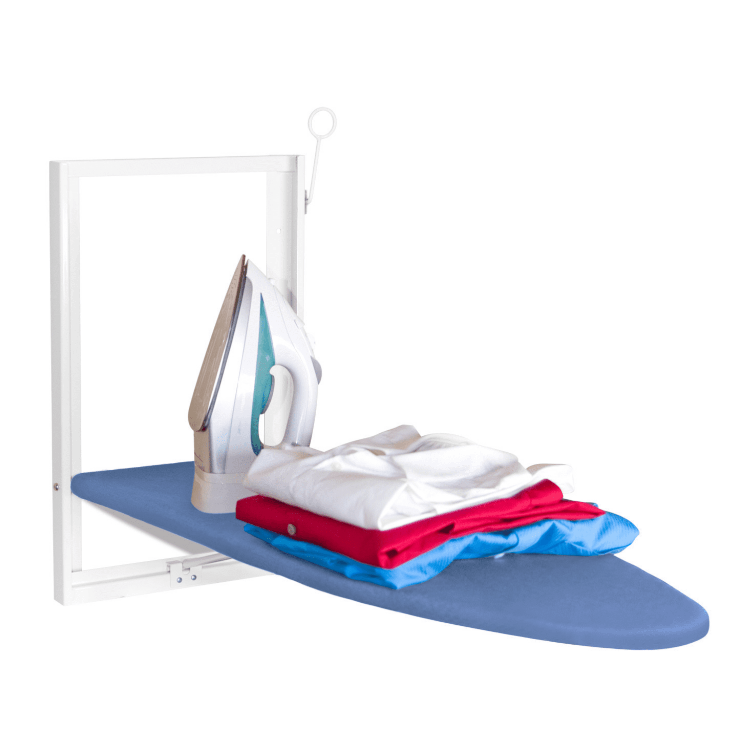 FUNKY FOLDABLE PORTABLE COMPACT TABLE TOP MINI IRONING LAUNDRY BOARD WITH COVER 