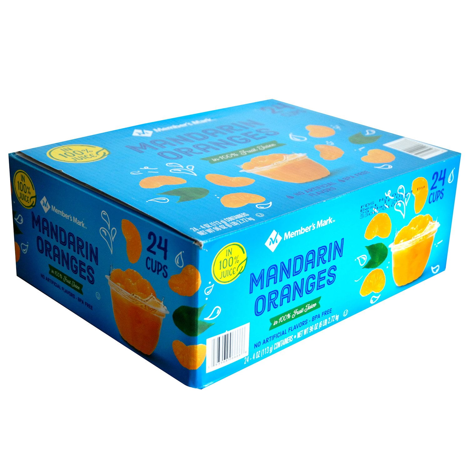 Member's Mark Mandarin Oranges 4 oz., 24 ct. - Samsclub.com