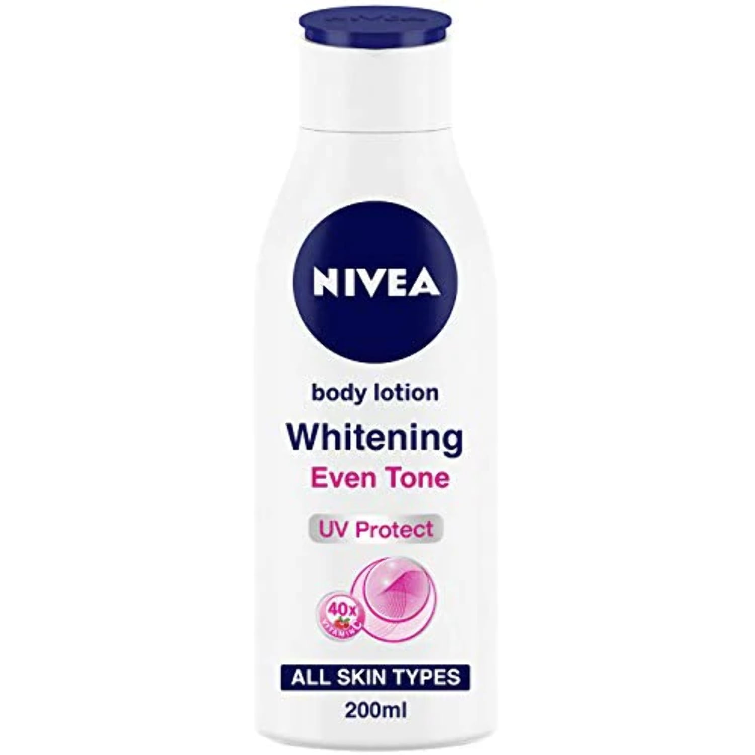 conservatief leraar Vel NIVEA Body Lotion, Whitening Even Tone, UV Protect 40x Vitamin C, 200 ml -  Walmart.com