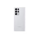 thumbnail image 4 of Funda tipo cartera para Samsung Galaxy S21 Ultra LED, color gris, 4 of 5