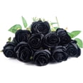 thumbnail image 2 of 10pcs Silk Rose Flower Artificial Roses with Long Stems for DIY Wedding Bouquets Centerpieces Bridal Shower Party Home Decor (Light Pink), 2 of 5