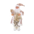 thumbnail image 2 of Muñeco de decoración navideña, figura de Papá Noel, juguete de pie, lindo, decoraciones navideñas de interior, para adorno, fiesta de Navidad, regalo L, 2 of 10