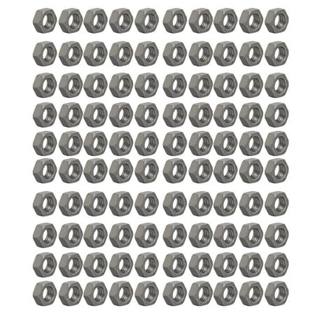 

Unique Bargains 100pcs M6 Thread 1mm Pitch Metric Carbon Steel Left Hand Hex Nut