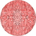 thumbnail image 1 of Ahgly Company Indoor Round Persian Red Traditional Area Rugs, 8' Round, 1 of 4
