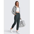 thumbnail image 3 of CRZ YOGA 4-Way Stretch Workout Pants for Women 27" Casual 7/8 Sweatpants Joggers with Pockets, 3 of 7